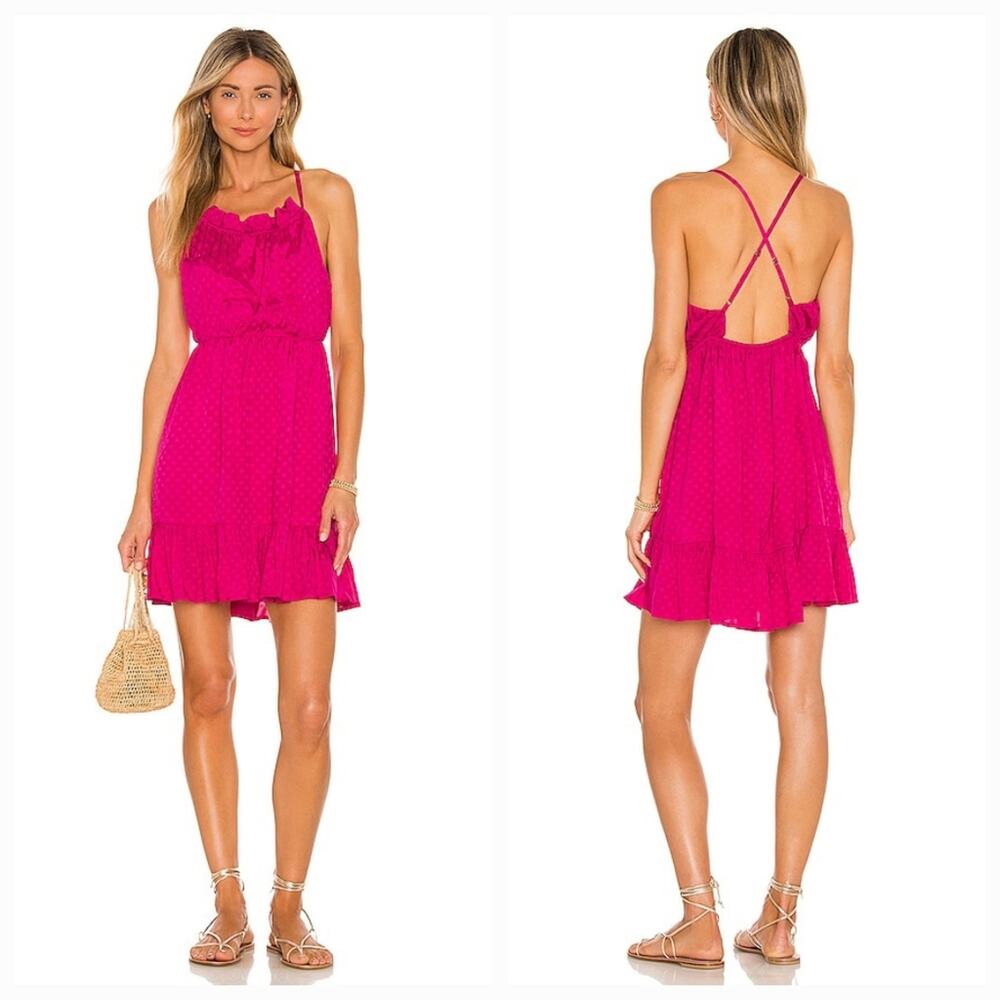 MAJORELLE Elsa Mini Dress in Pink XS
